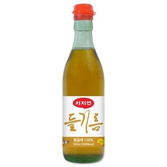  서지연 들기름 350ml /통들깨 /저온압착유