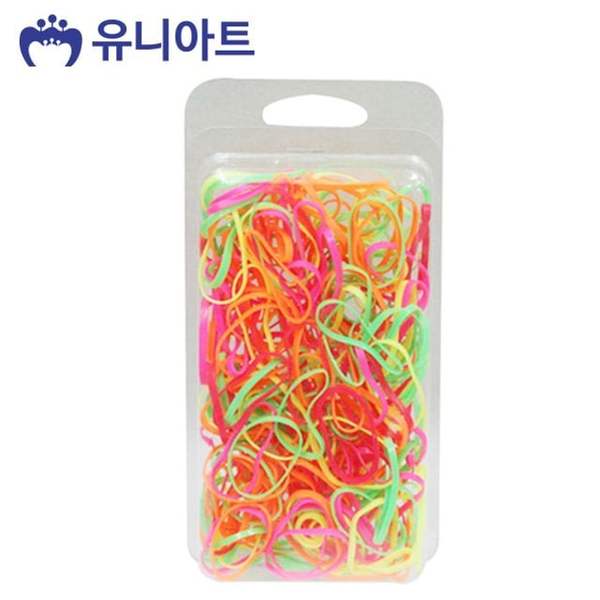 확대된 대표 유니아트 고무재료 형광 칼라밴드 색상혼합