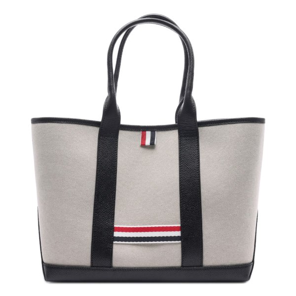 [부산점] 26SS 남성 RWB 스트라이프 토트백 (MAG390A F0492 001 26S)