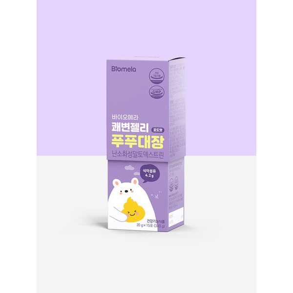 쾌변젤리 푸푸대장 포도맛 2박스(30일분)