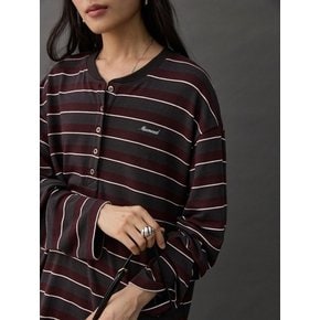 REED HENLEY T-SHIRT - CHARCOAL