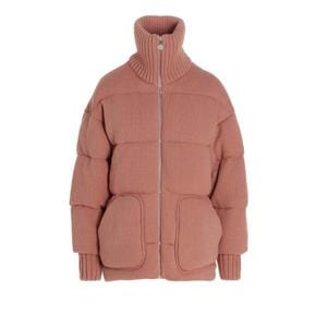 22FW 옌키옌키 패딩 KNITTEDMICHLINROPECOTTONROPEPEACH PINK