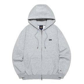 리후드집업 VQA LE2501HZ20GR 스몰 트위치로고 후드 집업 그레이