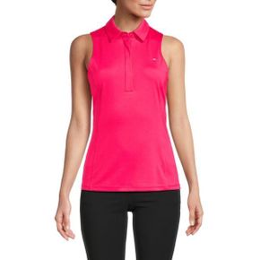 3871841 J.Lindeberg Dena Sleeveless Polo - AZALEA 63618120