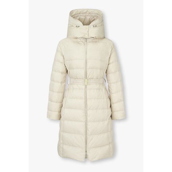 라이트 다운 후드 슬림 핏 코트 7125417510109