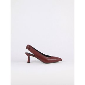 Nana Slingback Pumps Leather Wine