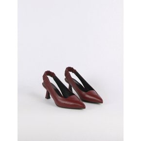 Nana Slingback Pumps Leather Wine