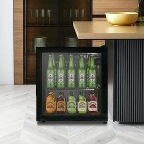 쇼케이스 냉장고 RS-S50B 가정용 업소용 냉장 음료수 술 주류 미니 소형