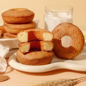 [청주오믈렛]버터향 가득 퐁신 촉촉 우리밀100% 도넛 10개[34068269]