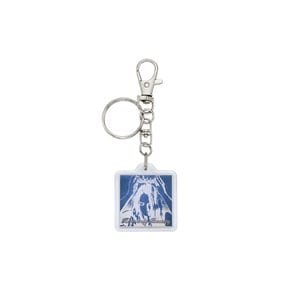 crownlet keyring-blue