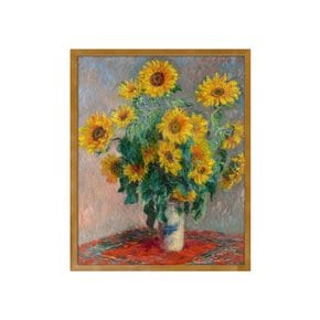 그림액자 Bouquet of Sunflowers, 1881 , 클로드 모네
