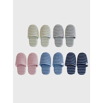 언폴드 Stripe Terry Room Shoes (5Colors)(M/L)