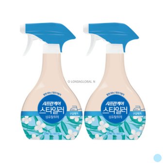  샤프란케어 스타일러 섬유탈취제 상쾌한향 500ml X2