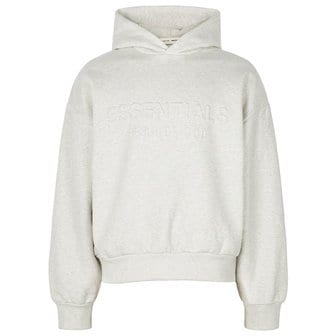 피어오브갓 [부산점] 25FW 오트밀헤더 에센셜 클래식 엠보스드 후드 스웨트셔츠 192HO256212F