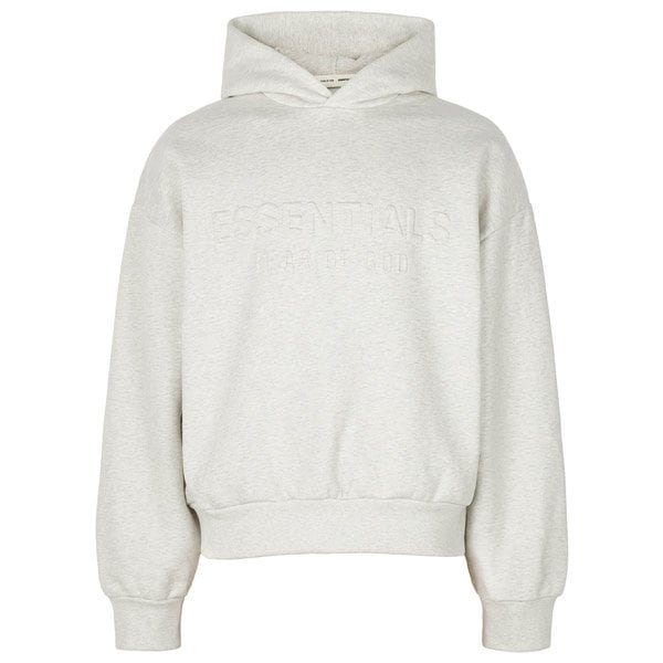 [부산점] 25FW 오트밀헤더 에센셜 클래식 엠보스드 후드 스웨트셔츠 192HO256212F