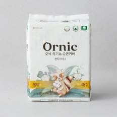  오닉 유기농 순면커버 팬티라이너 일반 48P