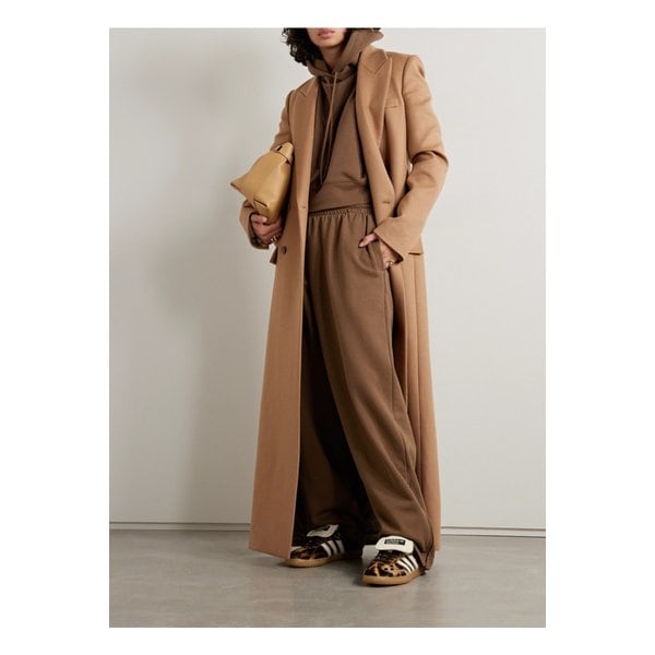 워드로브 NYC 헤일리 비버 코튼 저지 와이드 스웨트팬츠 브라운 1647597315068731