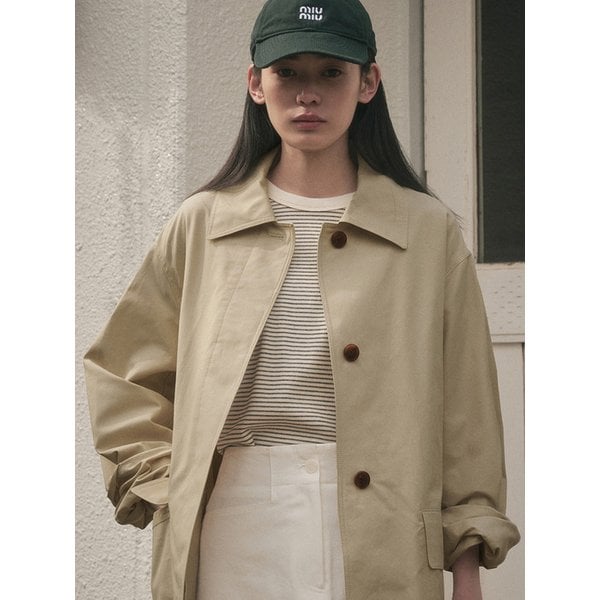BERTA TRENCH COAT_BEIGE