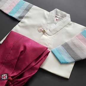나라찬 남아 한복 (3세) 두살 세돌 아기 유아 어린이 키즈 명절 색동 키즈 추석 설 조카 선물
