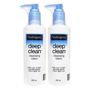 딥클린 클렌징 로션 200mL x 2개