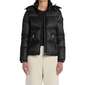 우먼 Moncler Fourmine 후드 다운 푸퍼 패딩 자켓 - 블랙 7879841