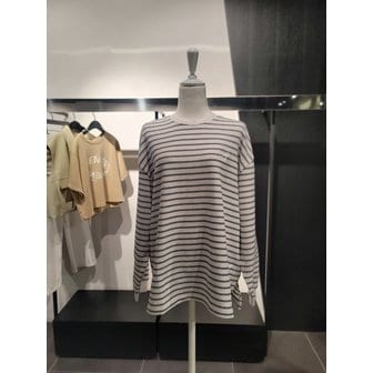 VOV [시흥점] 보브 오버핏 스트라이프 티셔츠 7125340502