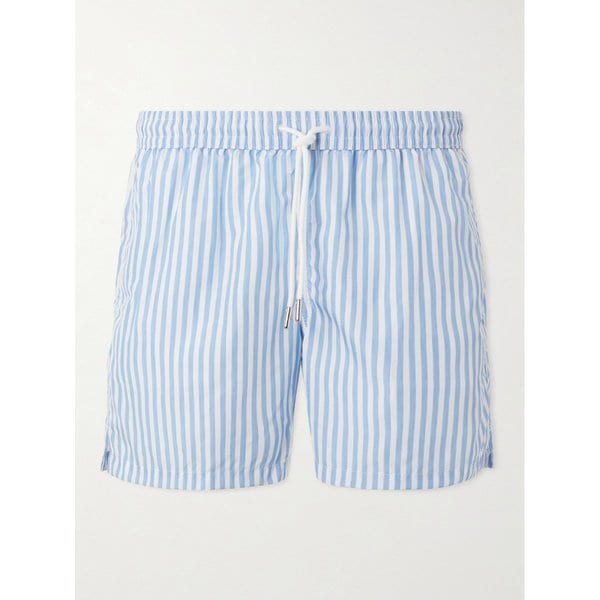 톰 스위니 스트레이트 레그 미드 렝스 스트라이프 스윔 쇼츠 46376663163014148