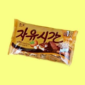 해태 자유시간 아몬드 미니 506g / 초코바_