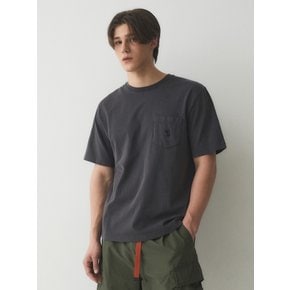 Surfing Bear Pocket Dyed T-Shirt WHRAE2523U