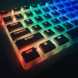 푸딩 키캡 투명 OEM PBT 게이밍 키보드 기계식 68 75 80 95 108