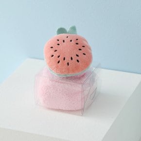 어린이집답례품 수건 핸드타월 수박 핑크색 (WE09ED9)