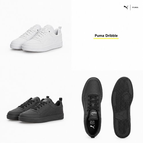 푸마 드리블 남녀공용 데일리 스니커즈 400326 - 08 09 PUMA Dribble Sneakers
