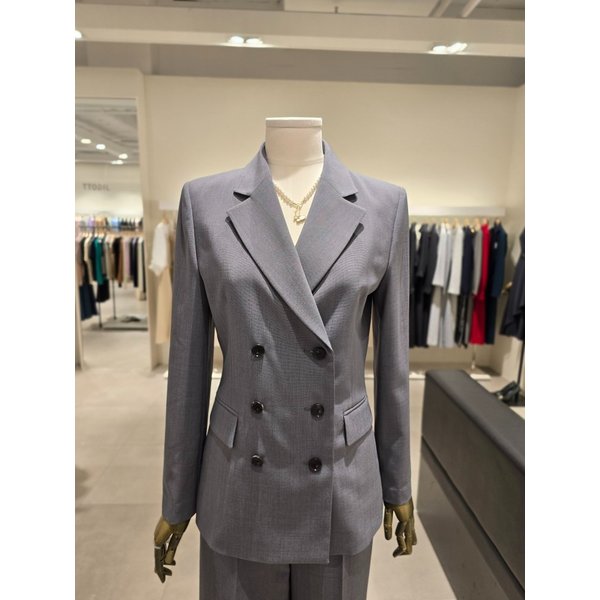 [파주점] 멜란지 테일러드 더블 버튼 자켓 JS4B0JK722