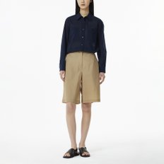 여 사각사각 버뮤다 팬츠(BEIGE / KHAKI / NAVY)