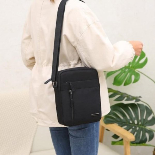 [옷자락] 남자 사계절 경량 옥스퍼드 슬링 크로스백