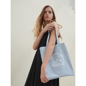 My Stripe Echo Bag - Sky Blue