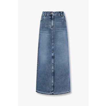 GCUT [지컷25S/S]프론트 슬릿 데님 스커트(7215155201)