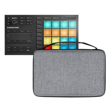 뮤직인 MASCHINE MIKRO MK3 머신 마이크로 패드 하드케이스 미디컨트롤러