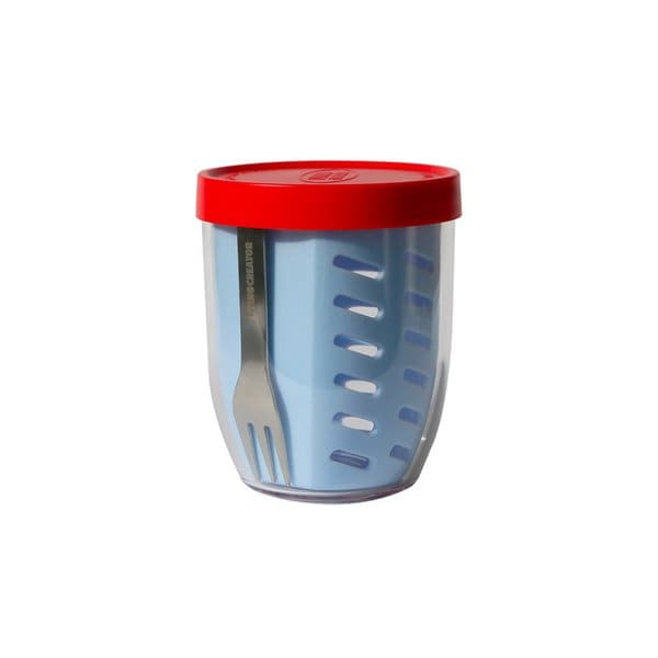 [딸기철 추천] 지켜팟 신선보관용기 RED/PASTEL BLUE 후르츠팟 샐러드 밀프랩