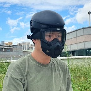 아웃도어 분리형 방풍 고글 마스크 투명 바이크고글 방풍고글 라이딩고글 스키고글 라이더고글