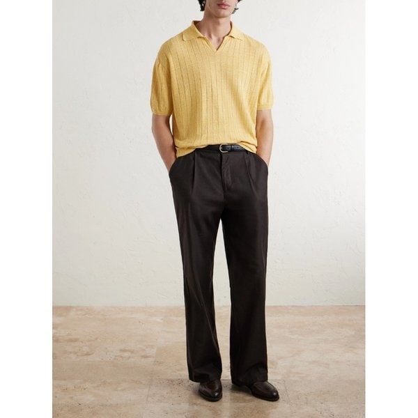 리넨 코튼 블렌드 폴로 셔츠 46376663163140808