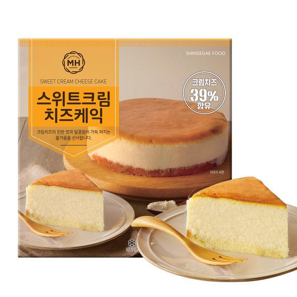 [밀크앤허니] 스위트 크림치즈케이크 520g