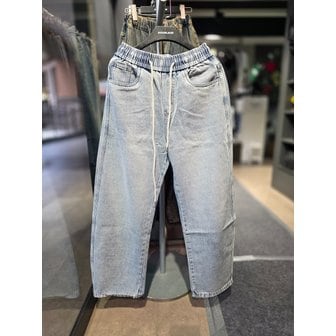 더블제이디 [시흥점] 26 베이직 세미와이드 데님팬츠(블루)/JHZZ80112BL