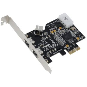 SEDNA - PCI-Express IEEE 1394b FireWire 3포트 콘