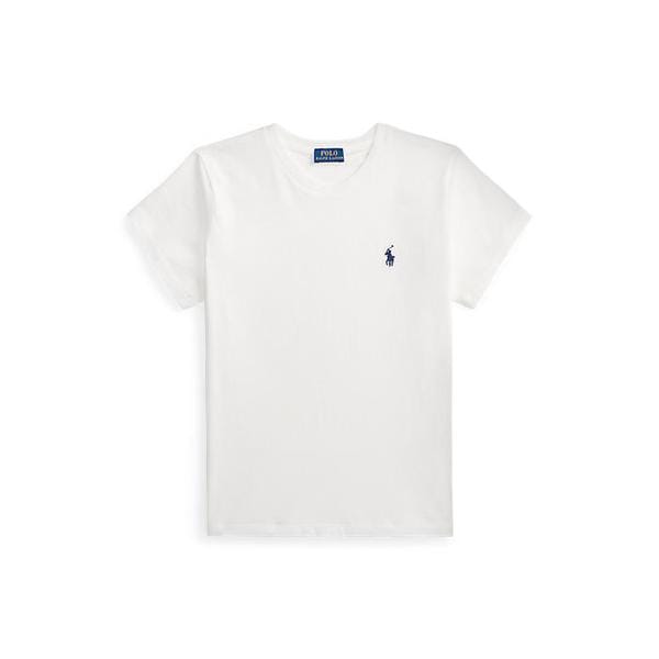 여성 클래식핏 코튼 저지 크루넥 티(WMPOKNINCU21272100)