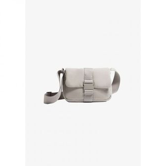 이스퀘어 5227248 OYSHO MINI BUCKLE - Across body bag beige