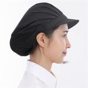 검정 반망사 주방 위생모자 푸드 급식실 주방 식품 위생모자