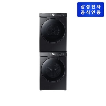 삼성 [패키지] 삼성 그랑데 세탁기 [WF21T6000KV]+건조기[DV17T8520BV]+상단키트[SKK-ATV]