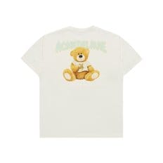 RABBIT T-SHIRT BEAR SHORT SLEEVE T-SHIRT CREAM 레빗티셔츠베어 크림 SSARTB-CRM