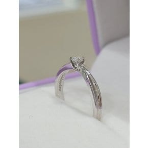 [파주점] [파주점] 웰리아1C (0.13ct) 1.3부 다이아몬드 반지 WG 18K 210900132